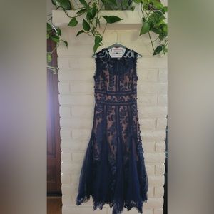 NWT Navy formal Bronx and Banco dress
